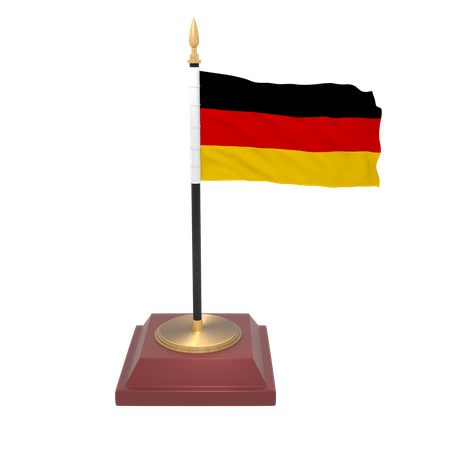 Drapeau allemand  3D Icon