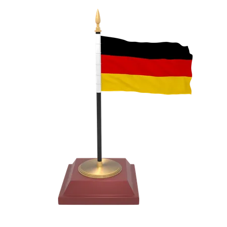 Drapeau allemand  3D Icon