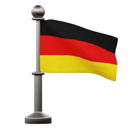 Drapeau allemand  3D Icon