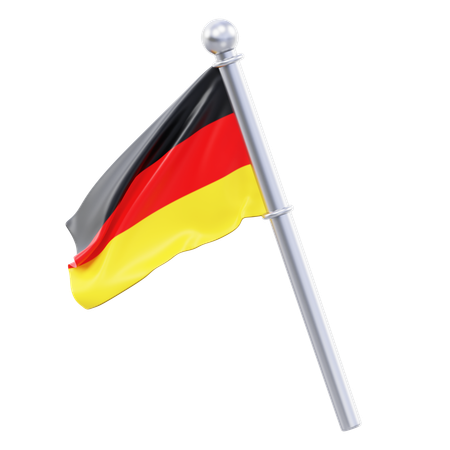 Drapeau allemand  3D Icon