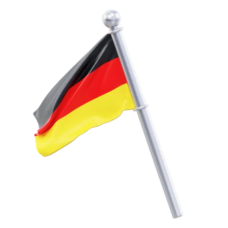 Drapeau allemand  3D Icon