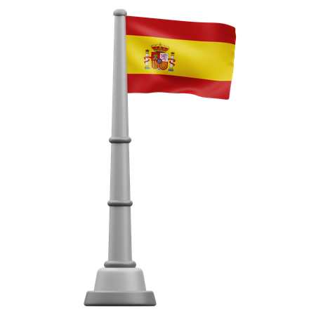 Drapeau de l'espagne  3D Icon