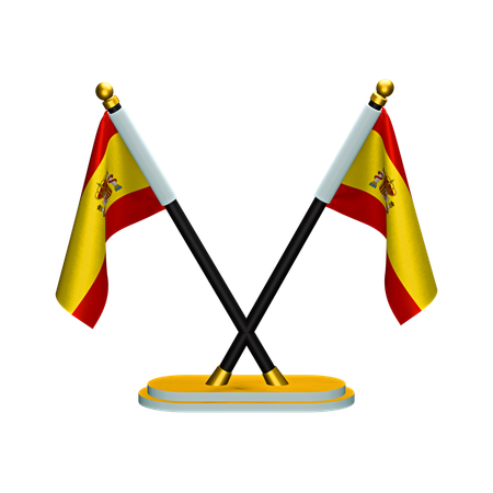 Drapeau de l'espagne  3D Icon