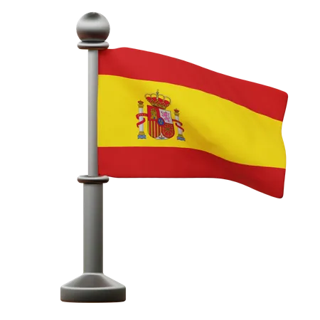 Drapeau de l'espagne  3D Icon