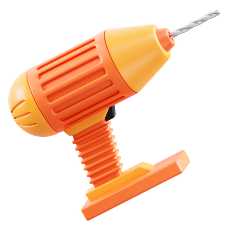 Drill Machine  3D Icon