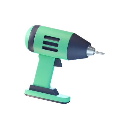 Drilling Machine  3D Icon