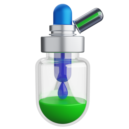 Dropper Bottle  3D Icon