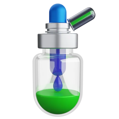 Dropper Bottle  3D Icon