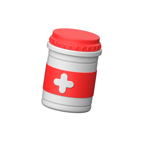 Drugs Jar  3D Icon