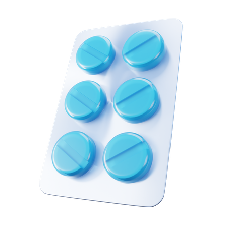 Drugs Tablet  3D Icon