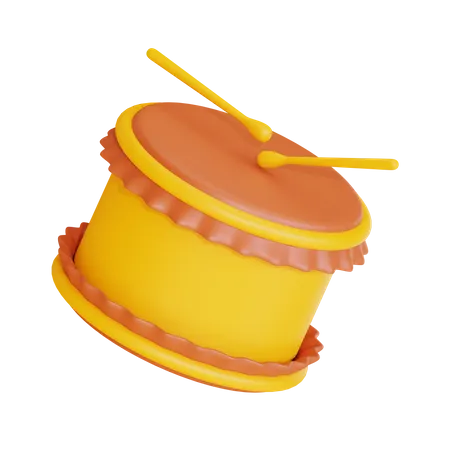 Drum  3D Illustration