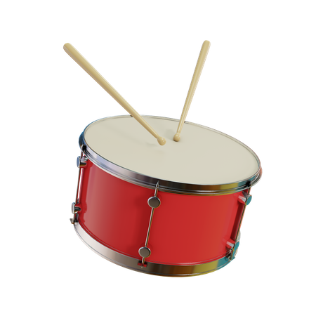 Drum  3D Illustration