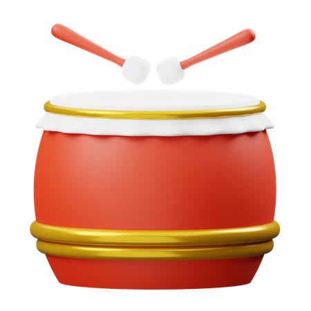 Drum  3D Illustration