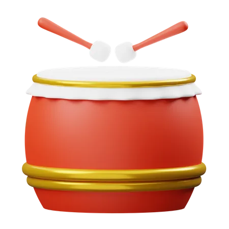 Drum  3D Illustration