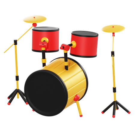 Drum  3D Illustration