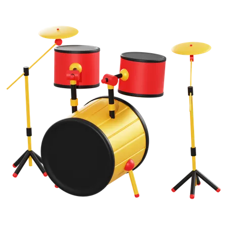 Drum  3D Illustration