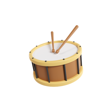 Drum  3D Icon