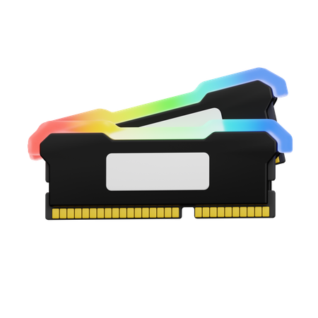 Dual RAM RGB  3D Icon