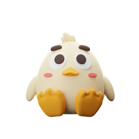 Duck  3D Icon