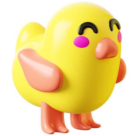 Duck  3D Icon