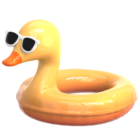 Duck Float  3D Icon