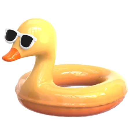 Duck Float  3D Icon