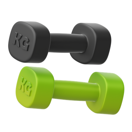 Dumbbell  3D Icon