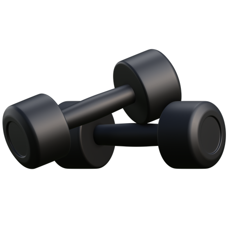 Dumbbells  3D Icon