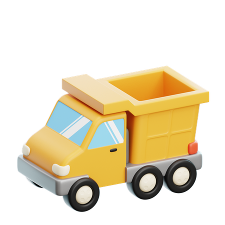 Dump Truck  3D Icon