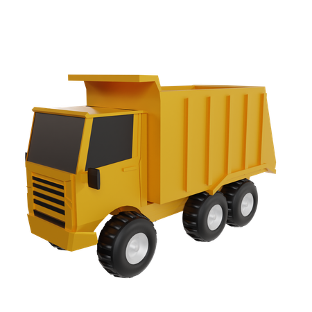 Dump Truck  3D Icon