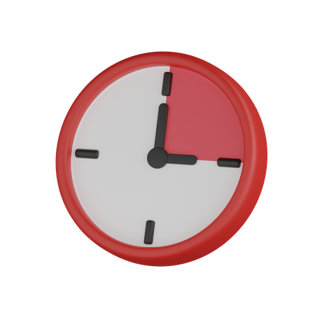 Duración del reloj  3D Icon