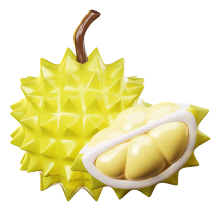 Durian  3D Icon