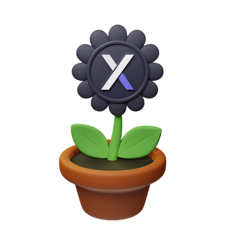 Vaso criptográfico dydx  3D Icon