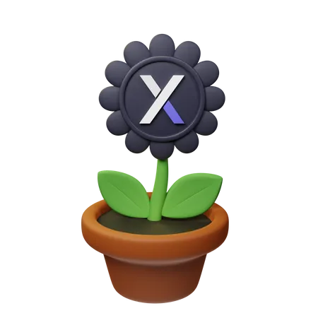 Vaso criptográfico dydx  3D Icon