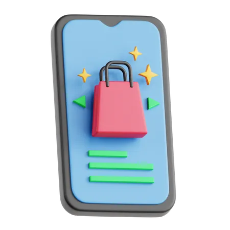 E Commerce  3D Icon