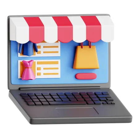 E Commerce  3D Icon