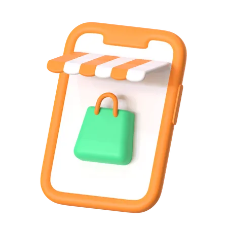 E Commerce  3D Icon