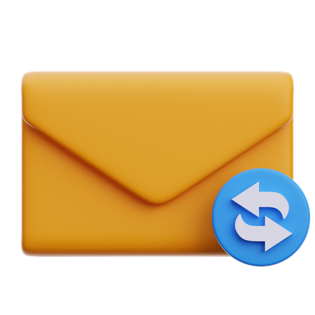 E-Mail zurücksenden  3D Icon