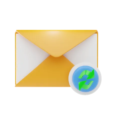 E-Mail zurücksenden  3D Icon