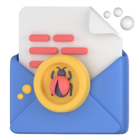 E-Mail-Spam  3D Icon