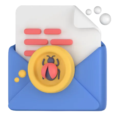 E-Mail-Spam  3D Icon