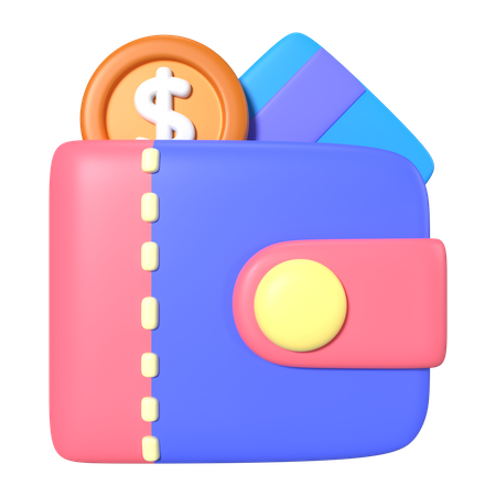 E Wallet  3D Icon