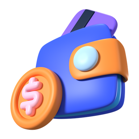 E Wallet  3D Icon