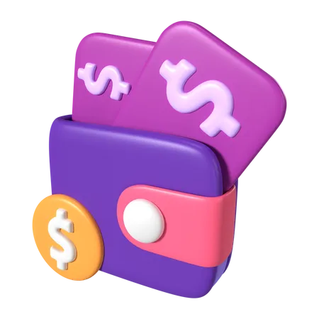 E Wallet  3D Icon