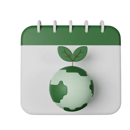 Earth Day  3D Icon