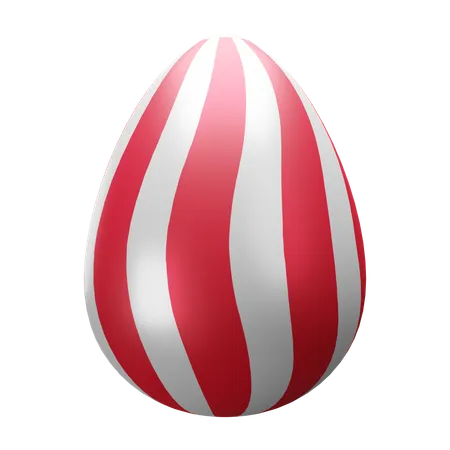 Easter egg  3D Icon