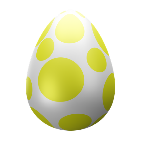 Easter egg  3D Icon