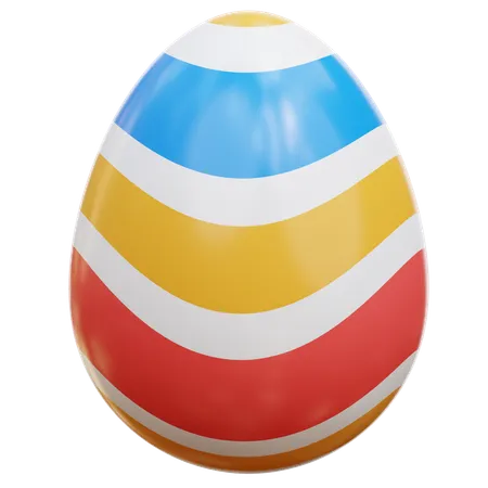 Easter Egg  3D Icon