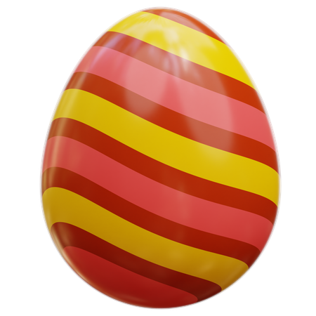 Easter Egg  3D Icon