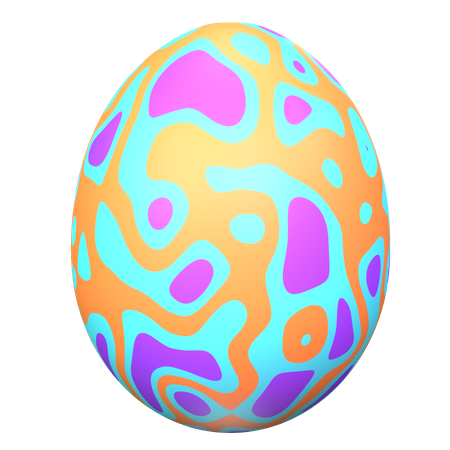 Easter Egg  3D Icon